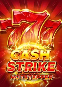 Stepper slot with cash prizes and hot bonus trail features.