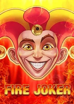 Retro joker slot with respin wheel and fiery multiplier boosts.