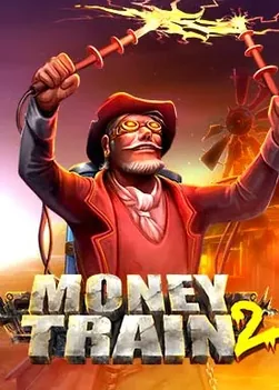 Wild west heist slot with expanding reels and bonus buy action.