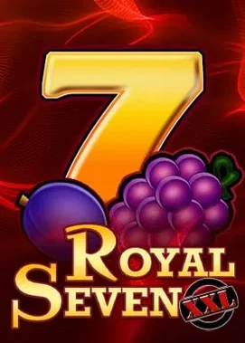 Oversized sevens slot with royal symbols and XXL win lines.